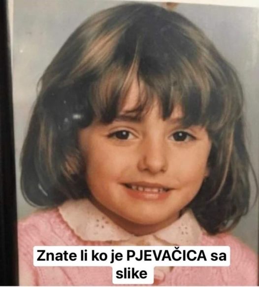 KLADIMO SE DA NE ZNATE KO JE PJEVAČICA SA SLIKE: Danas Je Jedna Od Najljepših Na Balkanu, POKUŠAJTE POGODITI