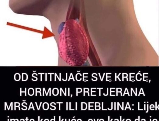 OD ŠTITNJAČE SVE KREĆE, HORMONI, PRETJERANA MRŠAVOST ILI DEBLJINA: Lijek Imate Kod Kuće, Evo Kako Da Je PRIRODNO IZLIJEČITE