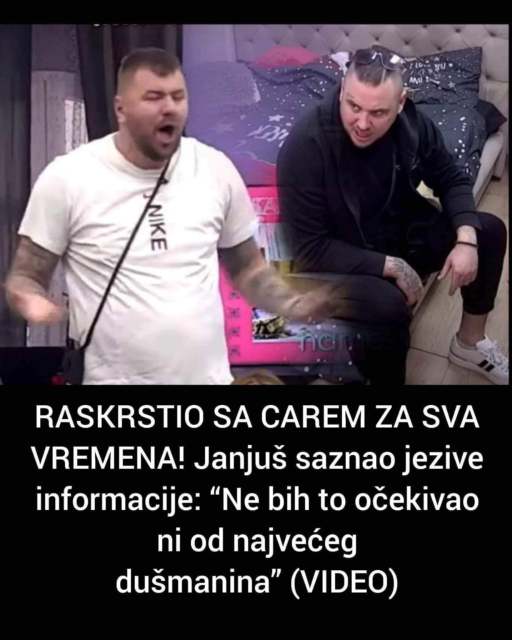 RASKRSTIO SA CAREM ZA SVA VREMENA! Janjuš saznao jezive informacije: “Ne bih to očekivao ni od najvećeg dušmanina” (VIDEO)