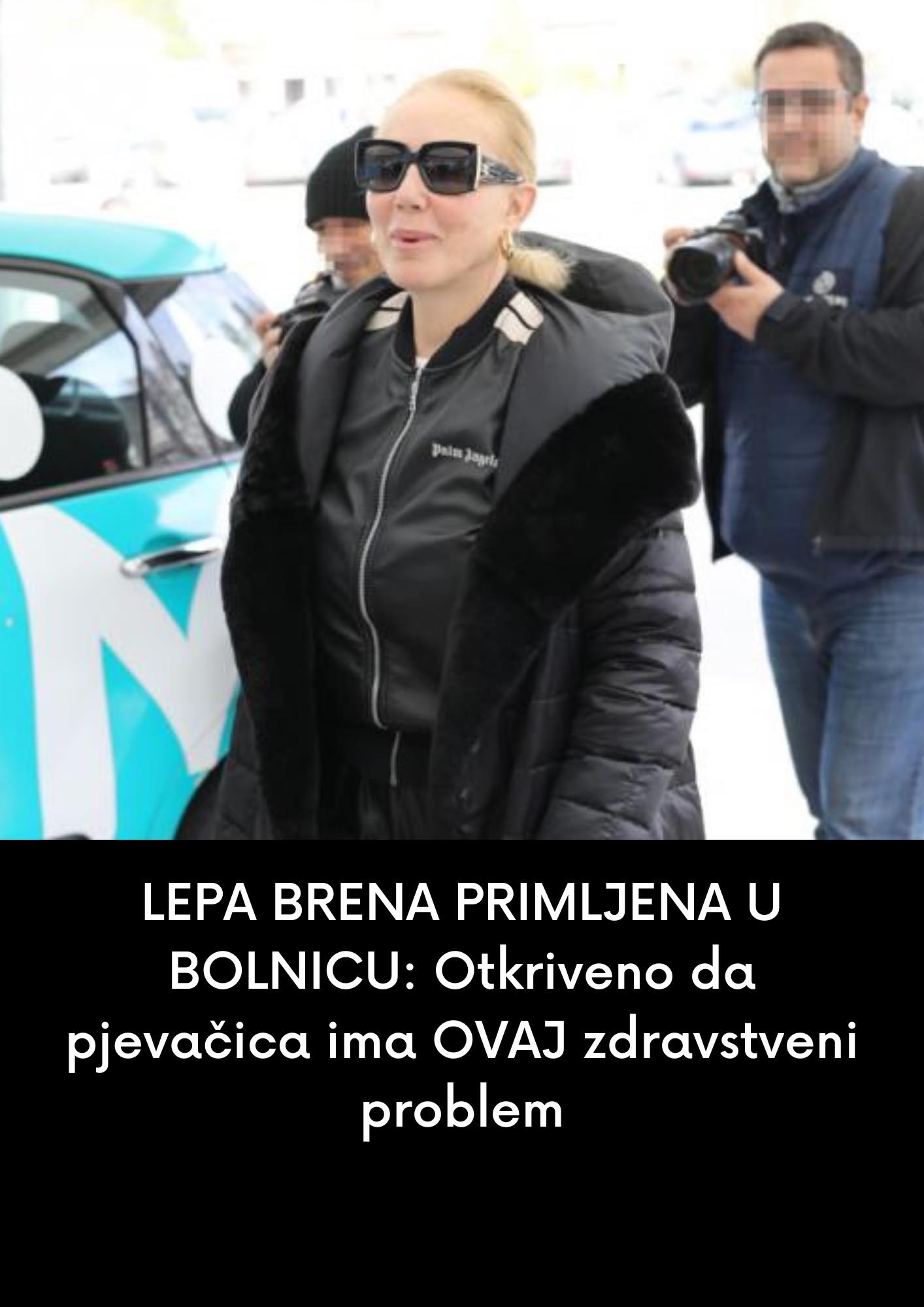 LEPA BRENA PRIMLJENA U BOLNICU: Otkriveno da pjevačica ima OVAJ zdravstveni problem