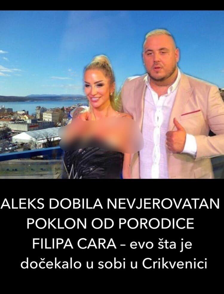 ALEKS DOBILA NEVJEROVATAN POKLON OD PORODICE FILIPA CARA – evo šta je dočekalo u sobi u Crikvenici