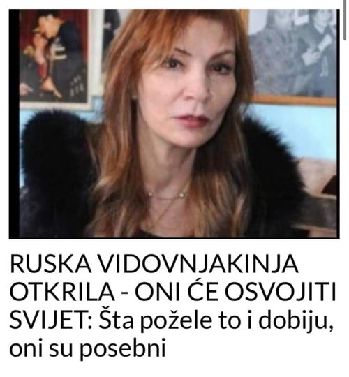 RUSKA VIDOVNJAKINJA OTKRILA – ONI ĆE OSVOJITI SVIJET: Šta požele to i dobiju, oni su posebni