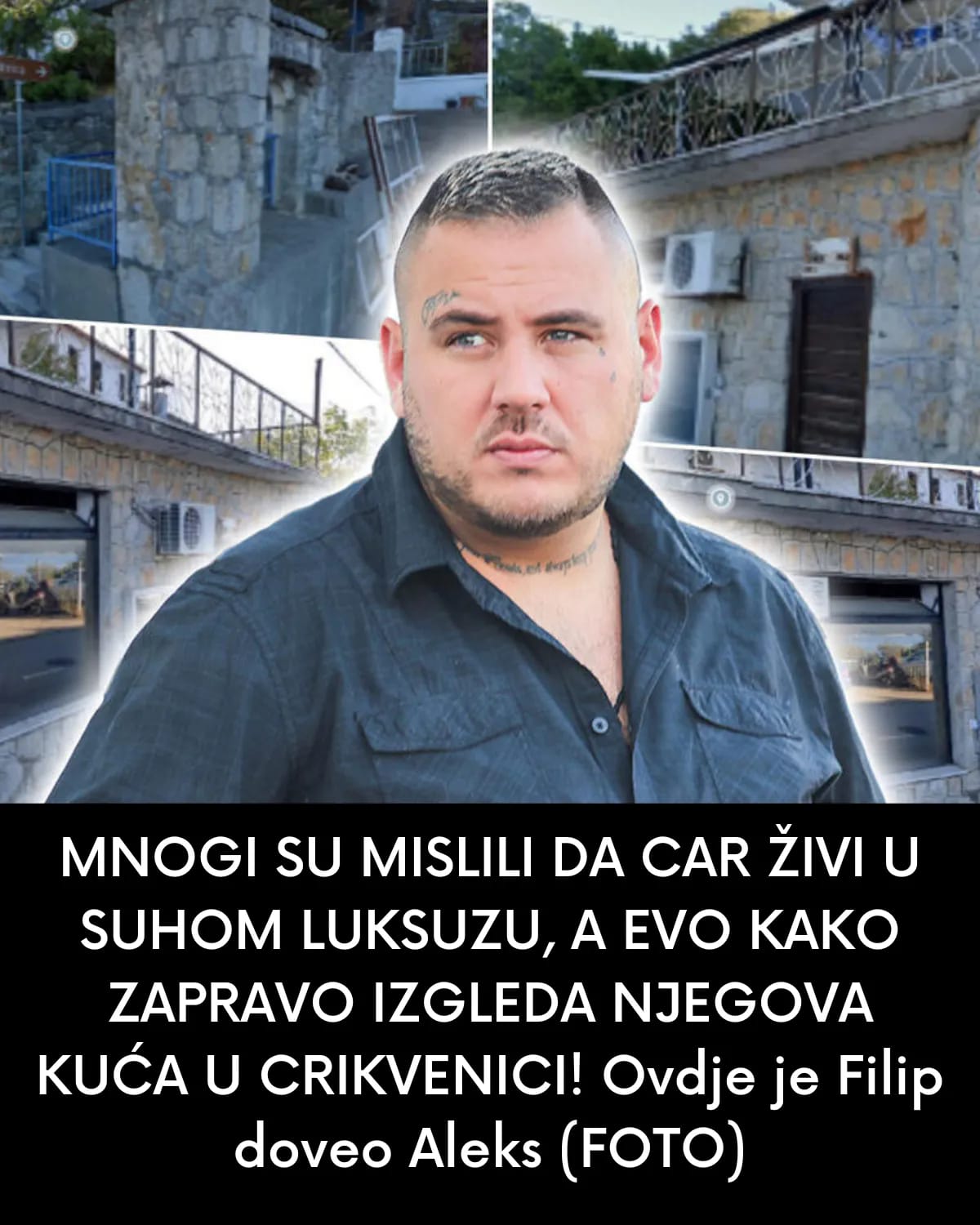 MNOGI SU MISLILI DA CAR ŽIVI U SUHOM LUKSUZU, A EVO KAKO ZAPRAVO IZGLEDA NJEGOVA KUĆA U CRIKVENICI! Ovdje je Filip doveo Aleks (FOTO)