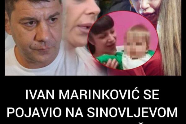 IVAN MARINKOVIĆ SE POJAVIO NA SINOVLJEVOM ROĐENDANU – Mali Željko Kulić se obradovao kada je vidio oca