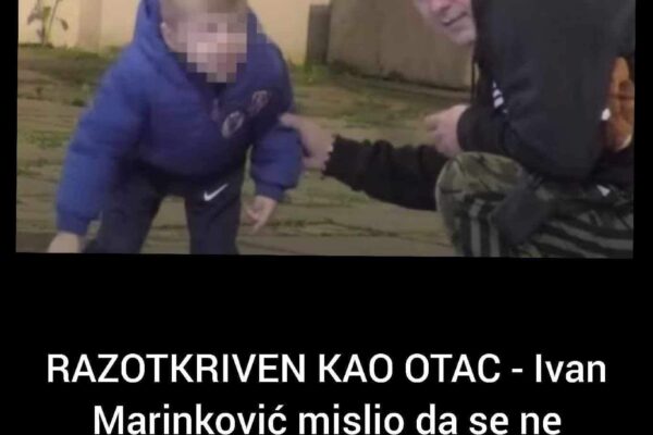 RAZOTKRIVEN KAO OTAC – Ivan Marinković mislio da se ne snima: OVAKO SE ZAPRAVO PONAŠA PREMA ŽELJKU