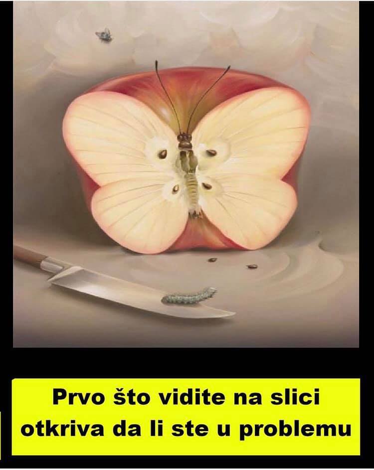 Prvo Što Vidite Na Slici Otkriva Da Li Ste U Problemu