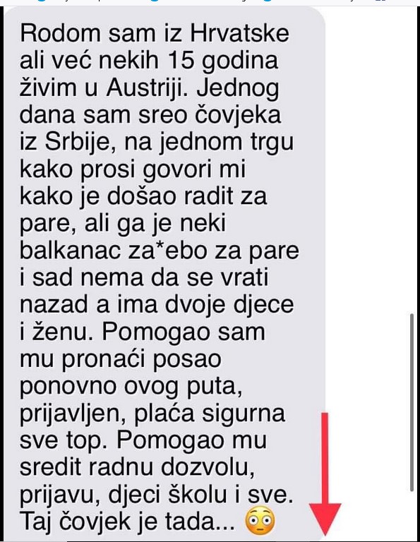 “Rođen sam u Hrvatskoj, a živim i radim u Austriji”