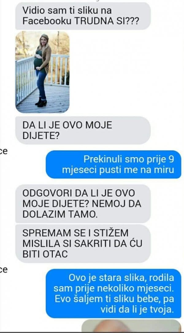 POSLALA MI JE SLIKU SVOJE BEBE, ČIM SAM VIDIO LICE SVE MI JE BILO JASNO: Počeo sam plakati od ŠOKA