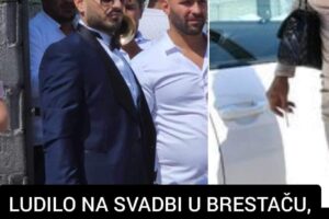 LUDILO NA SVADBI U BRESTAČU, SVI GLEDAJU U MAJKU DARKA LAZIĆA: Pogledajte šta je obukla – SVI ZANIJEMILI (FOTO)