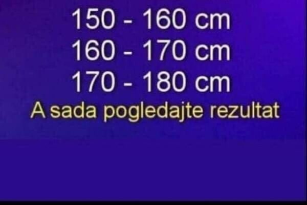 RECITE NAM VAŠU VISINU, A MI ĆEMO VAM REĆI PRAVU ISTINU O VAMA: Evo ko ste vi zapravo, spremite se na veliko iznenađenje!