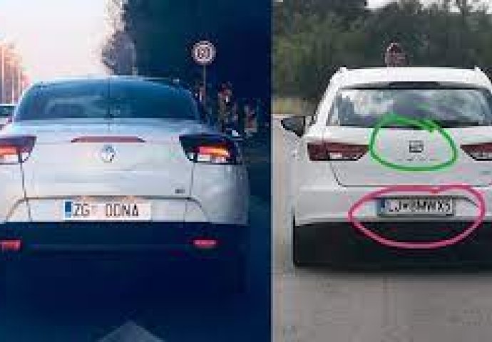 HRVATSKE TURISTE DOČEKALA PORUKA NA AUTOMOBILU KADA SU STIGLI U SRBIJU: Evo šta su im napisali (FOTO)