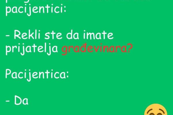 VIC DANA: Prijatelj građevinar