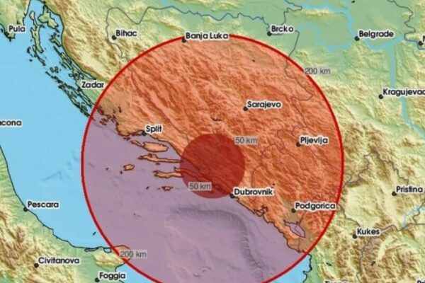 NOVI ZEMLJOTRES U BiH: Osjetio se i na jugu Hrvatske: “Jaka tutnjava i udar”