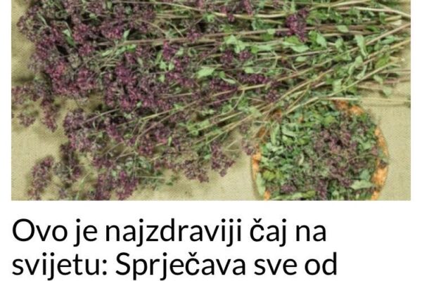 Ovo je najzdraviji čaj na svijetu: Sprječava sve od obične prehlade do kancera! (RECEPT)