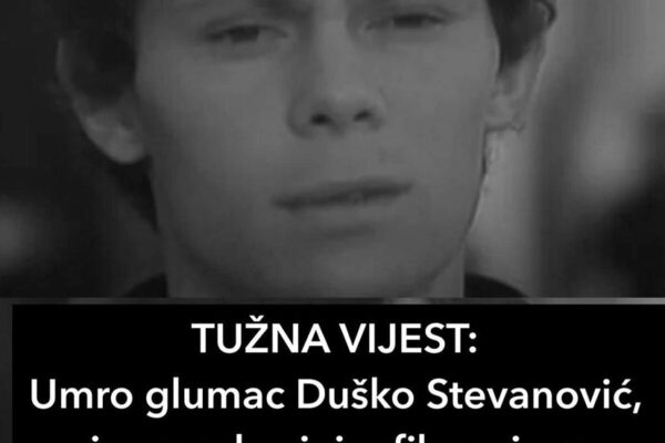 TUŽNA VIJEST: Umro glumac Duško Stevanović, igrao u brojnim filmovima i serijama koje smo gledali