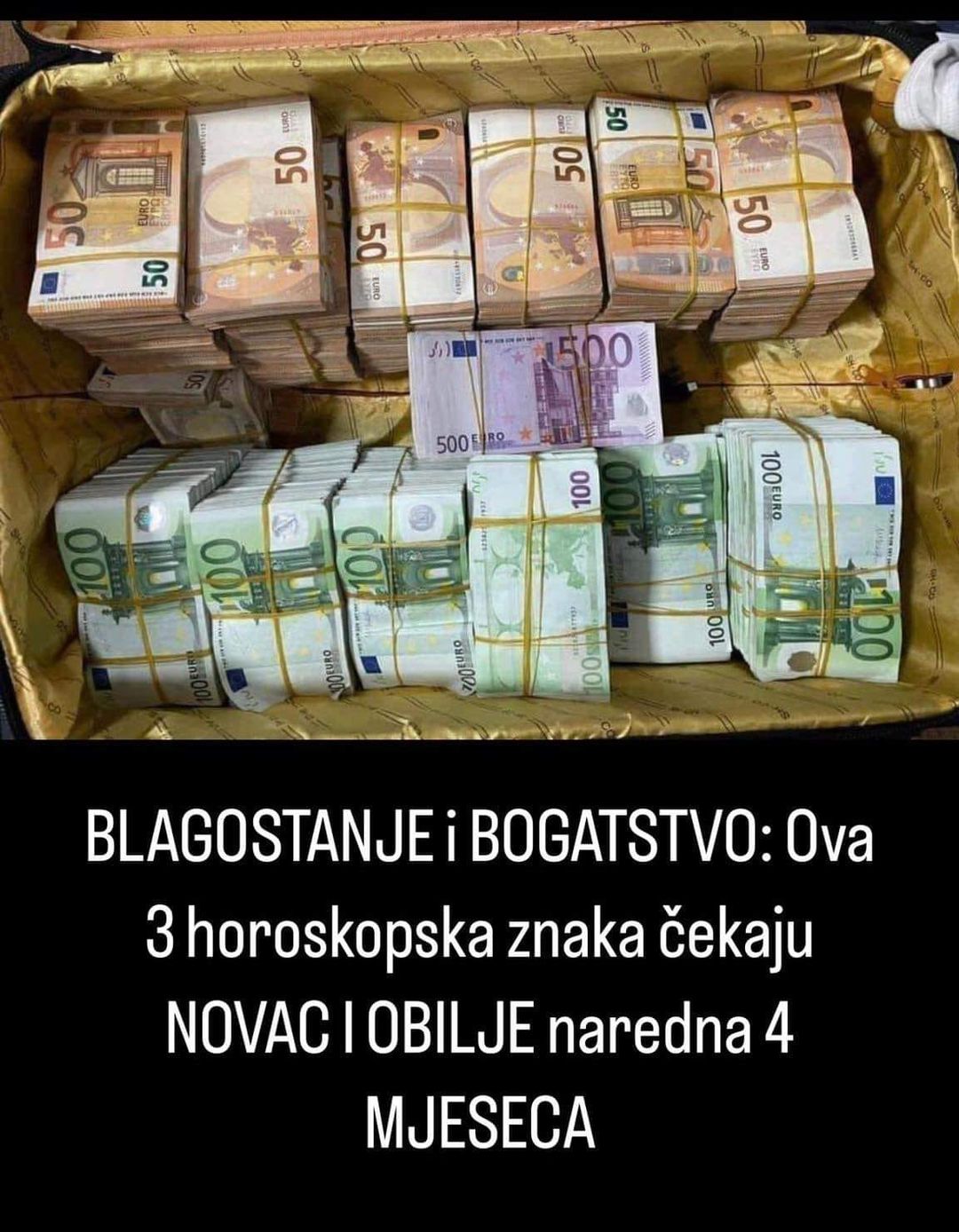 BLAGOSTANJE i BOGATSTVO: Ova 3 horoskopska znaka čekaju NOVAC I OBILJE naredna 4 MJESECA