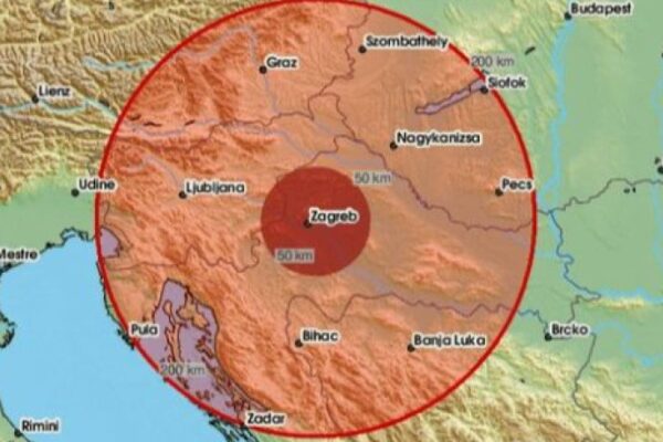 ZEMLJOTRES POGODIO HRVATSKU: Osjetio se u širem području Zagreba, ovo su prve informacije