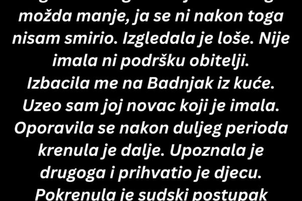 “Varao sam suprugu sa kojom imam troje male djece…”