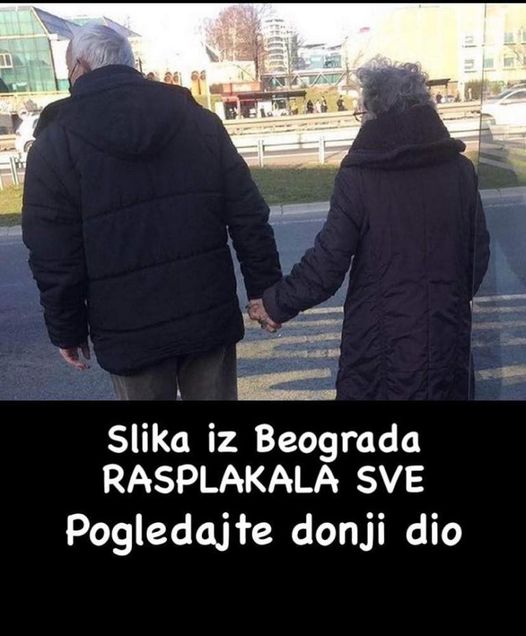 FOTOGRAFIJA IZ BEOGRADA DANAS RASPLAKALA SVE: Kad Vidite Donji Dio SVE ĆE VAM BITI JASNO (FOTO)