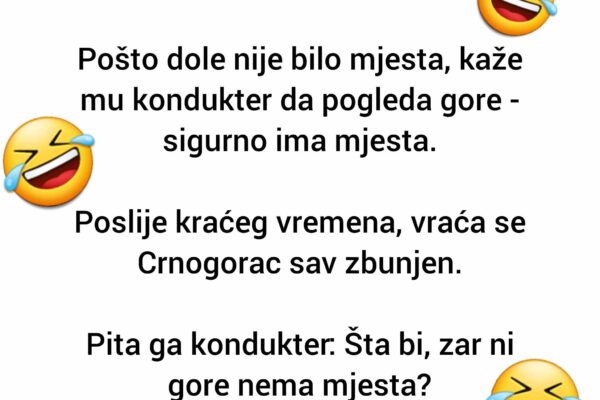 VIC KOJI ĆE VAS OBORITI SA KREVETA I RAZBUDITI U SEKUNDI: Došao Crnogorac u Beograd…