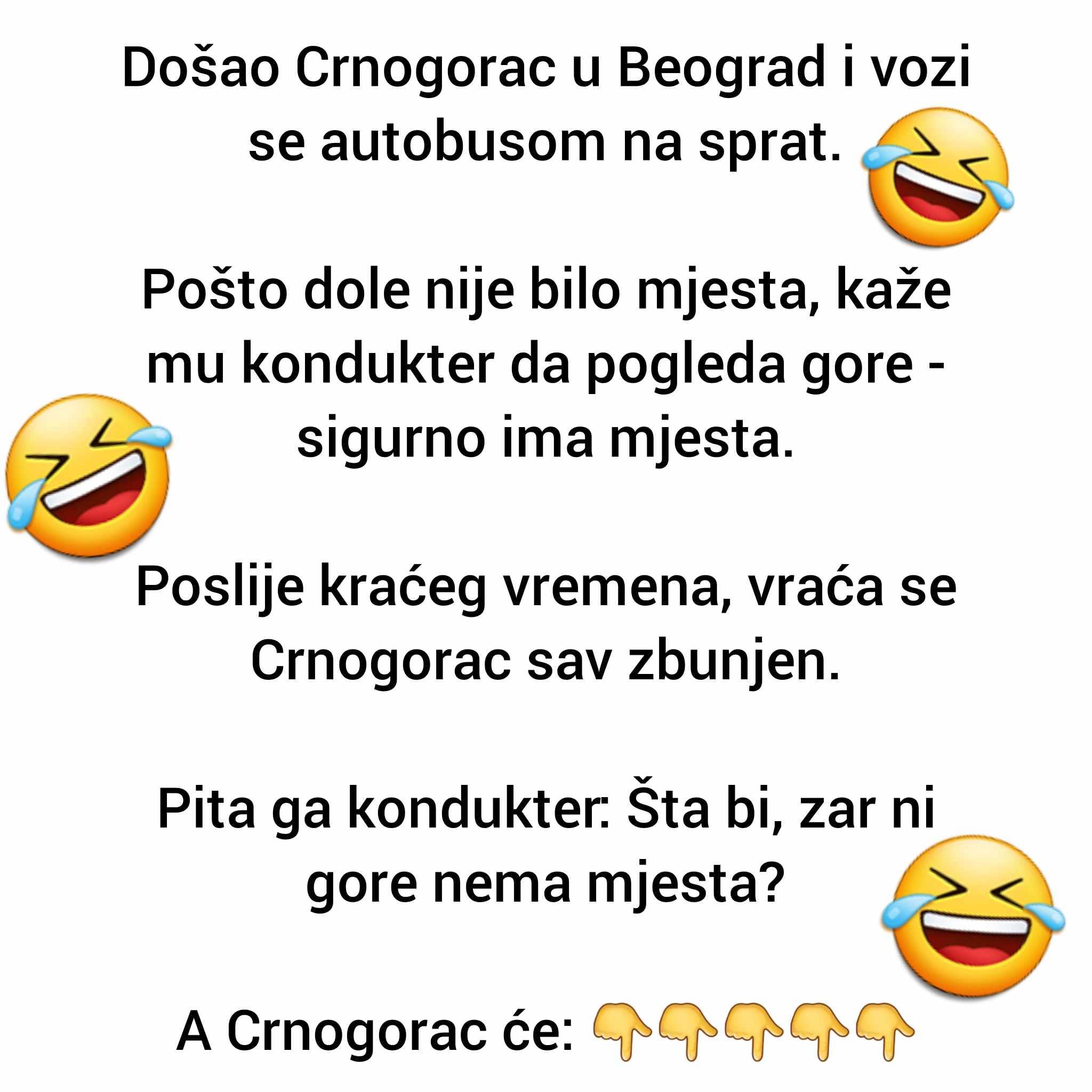 VIC KOJI ĆE VAS OBORITI SA KREVETA I RAZBUDITI U SEKUNDI: Došao Crnogorac u Beograd…