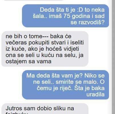 DEDA (75) MI JE JAVIO DA SE NAKON 50 GODINA BRAKA RAZVODI OD BAKE: Mislio Sam Da Je Lud, A Onda Mi Je Poslao Ovu Sliku