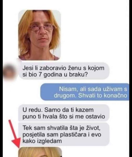 BIVŠI MUŽ ME OSTAVIO NAKON 7 GODINA BRAKA JER SAM SE PRORUŽNILA: A kad je vidio MOJU NOVU SLIKU, oči su mu ispale! (FOTO)