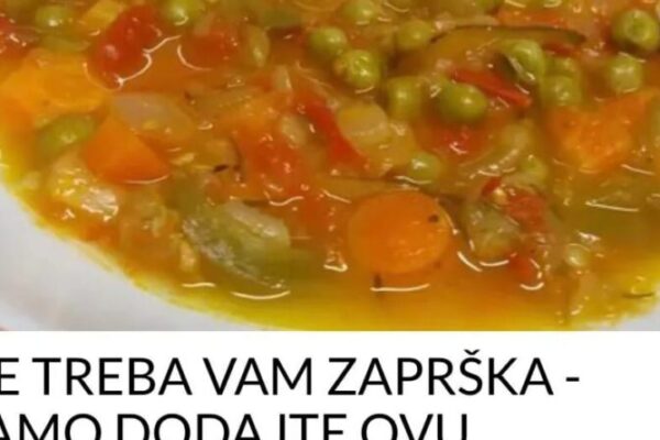 NE TREBA VAM ZAPRŠKA – SAMO DODAJTE 1 SASTOJAK: Domaćice prave grešku kad kuhaju grašak, ovako je najukusniji (RECEPT)