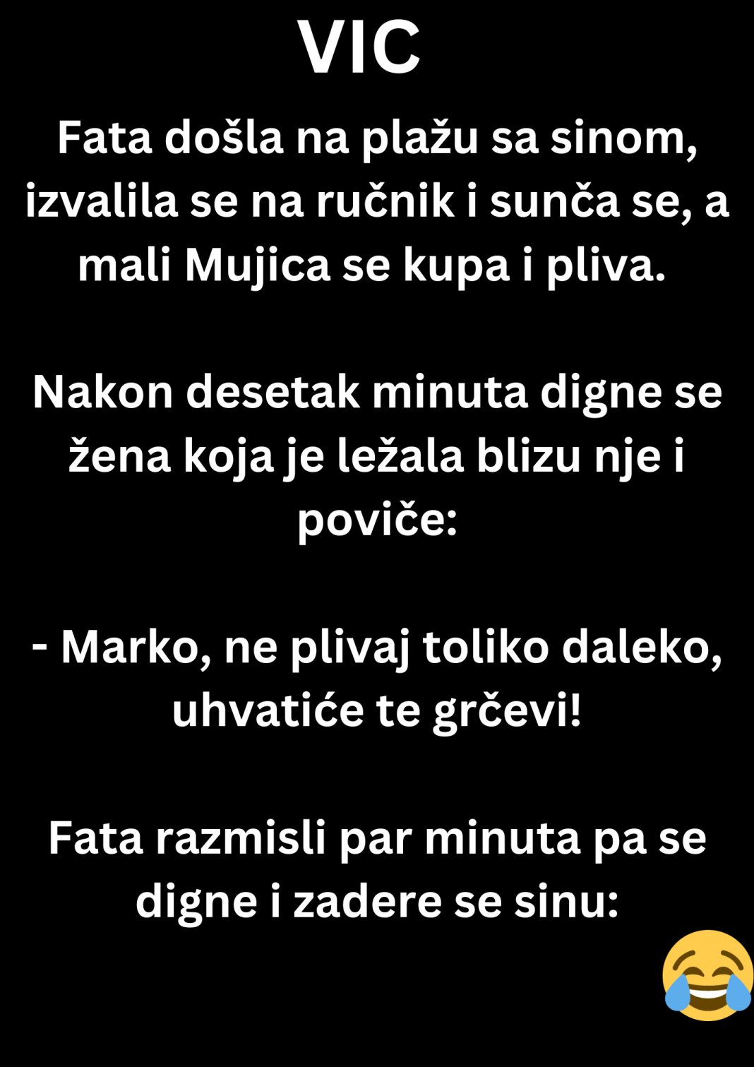 VIC DANA: Fata sa sinom na plaži