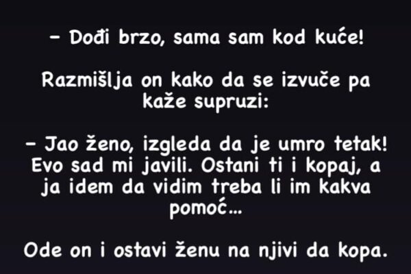 Vic dana: Umro tetak