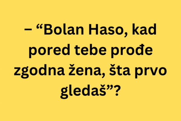 VIC: HASO I ZGODNA ŽENA