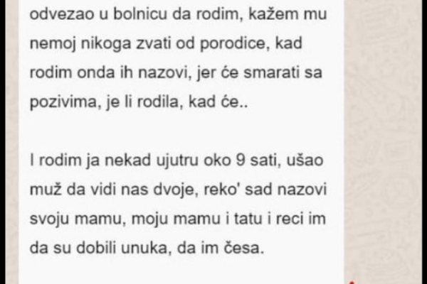 “Vjerovali ili ne, posvađali smo se na dan kada sam se porađala”