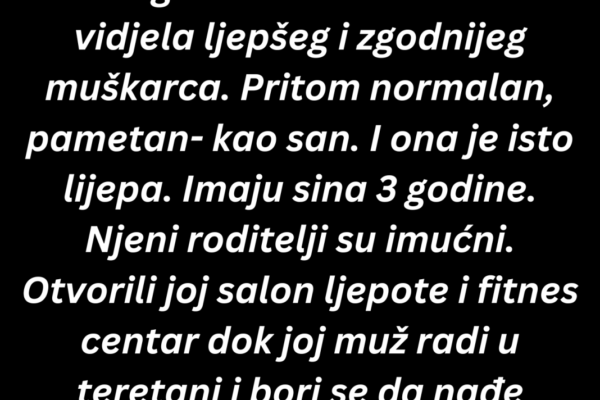 Ispovijest: “Prije par godina na jednoj svadbi sretnem poznanicu sa mužem…”