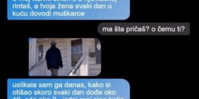 OTIŠAO SAM U NJEMAČKU DA RADIM, A DANAS MI MAJKA USLIKALA MUŠKARCA SA KOJIM ME ŽENA VARA: Kad mi je poslala sliku njegovog lica počeo sam se smijati