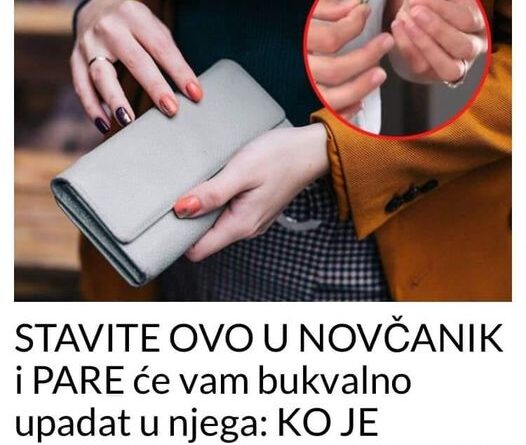 STAVITE OVO U NOVČANIK i PARE će vam bukvalno upadat u njega: KO JE PROBAO NIJE SE POKAJAO