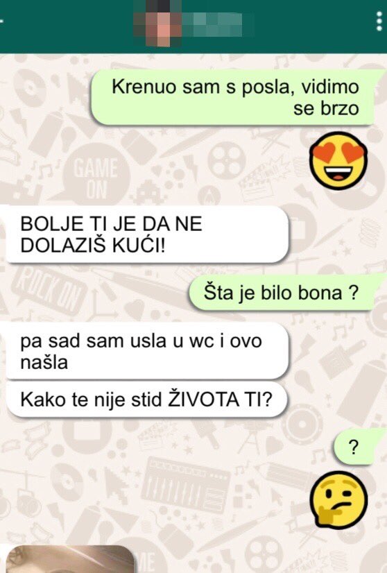 ŽENA MI JE POSLALA SLIKU IZ WC-a, VRISNULA KAD JE OVO VIDJELA: Kako da joj objasnim? ZATEKLA ŠOK