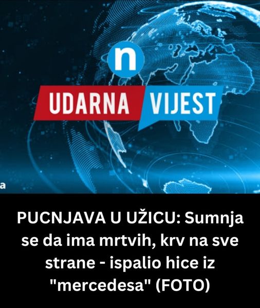 PUCNJAVA U UŽICU: Sumnja se da ima mrtvih, krv na sve strane – ispalio hice iz “mercedesa” (FOTO)