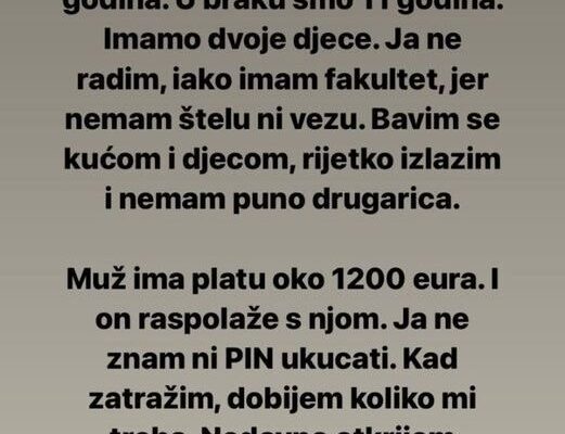 “Muž i ja živimo zajedno 14 godina”