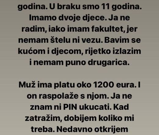 “Muž i ja živimo zajedno 14 godina”