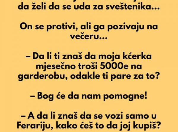 vic: tajkun ženi kćerku