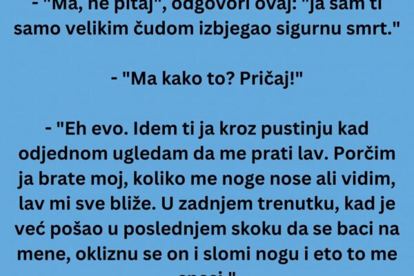 VIC DANA: Sretnu se dva prijatelja