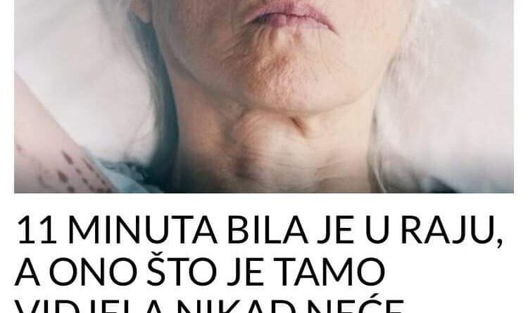 11 MINUTA BILA JE U RAJU, A ONO ŠTO JE TAMO VIDJELA NIKAD NEĆE ZABORAVITI: Od B0ga je dobila važno up0zorenje za sve