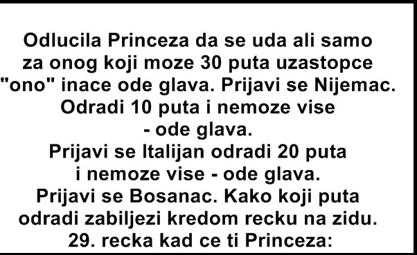 VIC: Odlučila princeza da se uda