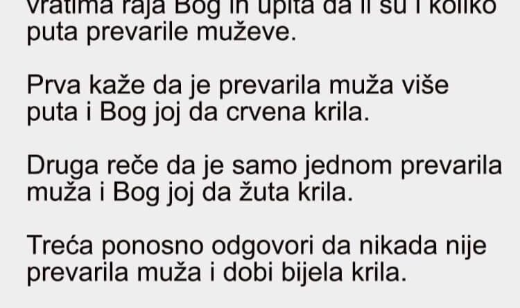 VIC DANA: Umrle tri žene i otišle na nebo