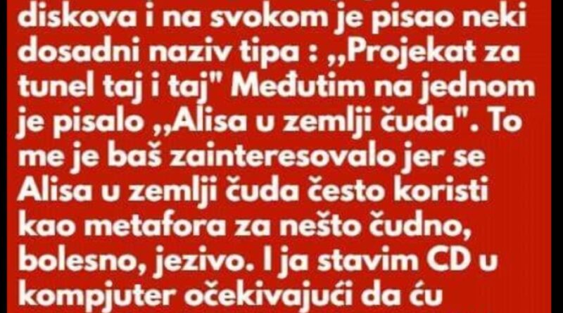 “Moj tata je građevinski inženjer”