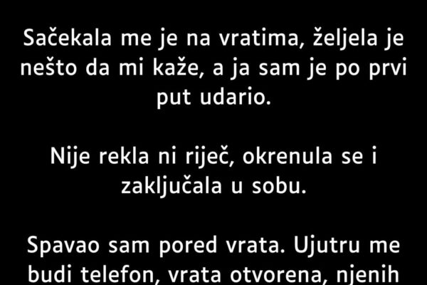 “Imali smo savršenu vezu, idealan brak…”