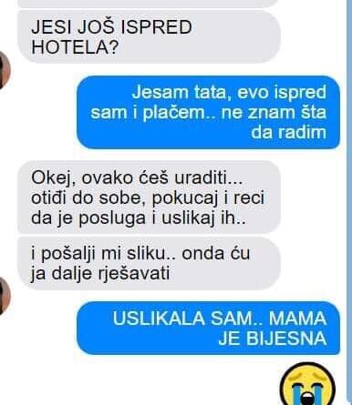 KĆERKA MI JE JAVILA DA ME MOJA ŽENA VARA, ZAMOLIO SAM JE DA JE USLIKA U HOTELU: Kad mi je poslala sliku SKORO SAM SE SRUŠIO, oblio me hladan znoj