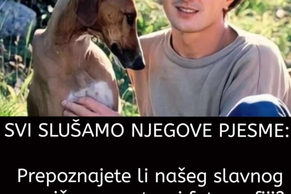 SVI SLUŠAMO NJEGOVE PJESME: Prepoznajete li našeg slavnog muzičara na staroj fotografiji?