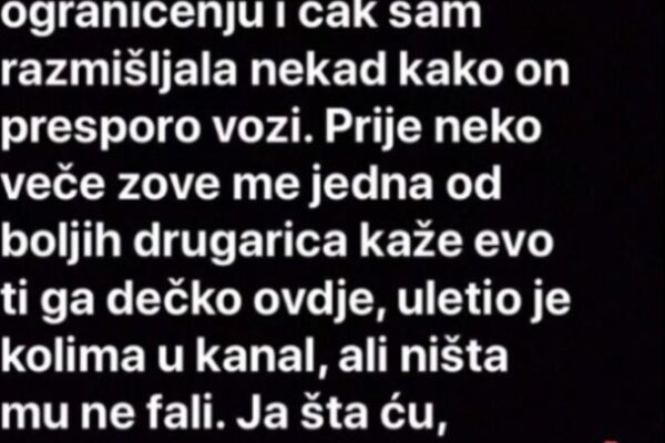 “Moj dečko ima prosječan auto”