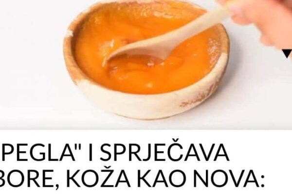 “PEGLA” I SPRJEČAVA BORE, KOŽA KAO NOVA: Maska od samo 2 sastojka – ova namirnica čini čuda za lice